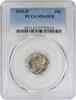 US Dime 1920-D Mercury Silver Dime MS63FB PCGS None -