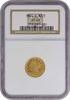 US Two and a Half Dollar 1844-C $2.50 Gold Liberty Head EF45 NGC None -