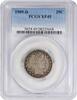 US Quarter 1909-D Barber Silver Quarter EF45 PCGS None -
