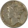 US Dime 1929-S Mercury Silver Dime AU Uncertified None -