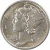 US Dime 1939-D Mercury Silver Dime AU58 Uncertified None -