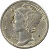 US Dime 1938 Mercury Silver Dime AU58 Uncertified None -