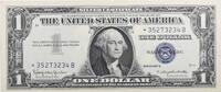 US Dollar 1957B $1 Small Silver Certificate FR1621* CU Uncertified -