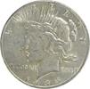 US Dollar 1935-S Peace Silver Dollar EF Uncertified #915 None -