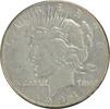 US Dollar 1935-S Peace Silver Dollar EF Uncertified #917 None -