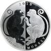 US Five Dollar 2016 Tokelau $5 Year of the Monkey Limited Edition Silver 214/500 PRF OGP -