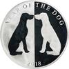 US Five Dollar 2018 Tokelau $5 Year of the Dog Limited Edition Silver 239/500 PRF OGP -