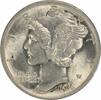 US Dime 1916 Mercury Silver Dime MS63FB Uncertified #1118 None -