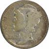 US Dime 1921 Mercury Silver Dime VG Uncertified #1002 None -