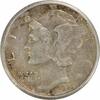 US Dime 1925-S Mercury Silver Dime EF Uncertified #255 None -