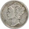 US Dime 1927-S Mercury Silver Dime EF Uncertified #1033 None -
