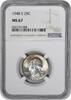 US Quarter 1948-S Washington Silver Quarter MS67 NGC None -
