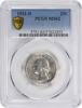 US Quarter 1932-D Washington Silver Quarter MS62 PCGS None -