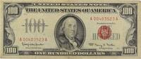 US One Hundred Dollar 1966 $100 Legal Tender FR1550 VF Uncertified -