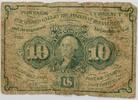 US 10 Cent Fractional Currency FR1242 G Uncertified -