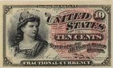 US 10 Cent Fractional Currency FR1258 UNC Uncertified -