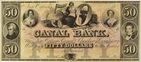 US Fifty Dollar $50 Canal Bank New Orleans LA LA1570-51 UNC Uncertified -