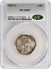 US Quarter 1952-S Washington Silver Quarter MS67 CACG None -