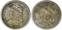 US Half Dime 1829 Bust Silver Half Dime Choice EF Uncertified #106 None -