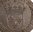 France Demi-écu 1681 Louis XIV  du Parlement Lyon UNC à Fleur de coin rare Qualité