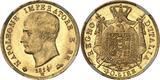 40 Lire 1814 napoléon Milan NGC MS64 Fleur de coin très rare Qualité