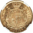 40 Lire 1814 napoléon Milan NGC MS64 Fleur de coin très rare Qualité
