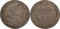 Demi-écu 1681 France Louis XIV   du Parlement Lyon unz à Fleur de coin rare Qualité