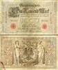 Banknoten 1000 MARK 1903 Ro.21 III- -