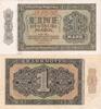Banknoten 1 DEUTSCHE MARK 1948 DDR:  1948 Ro.340e I  11,80 EUR  plus 8,90 EUR verzending