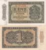 Banknoten 1 DEUTSCHE MARK 1948 DDR:  1948 Ro.340e I-  9,80 EUR  plus 8,90 EUR verzending