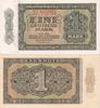 Banknoten 1 DEUTSCHE MARK 1948 DDR:  1948 Ro.340e I-  9,80 EUR  plus 8,90 EUR verzending