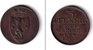 Altdeutschland 3 Pfennig Reuss ältere Linie 3 Pfennige 1833 L f.vz selten -