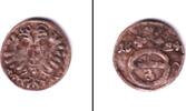 Österreich & Ungarn 3 Pfennige Österreich Schlesien RDR 3 Pfennig / Dreier 1624 HR ss -