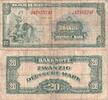 Banknoten 20 DEUTSCHE MARK BDL: 1948 Ro.240 Serie F IV -