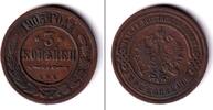 Russland & UdSSR 3 Kopeken Russland 1903 ss -