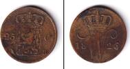 Alle Welt 25 Cent NIEDERLANDE 1826 B (Brüssel) ss -