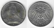 Deutsches Kaiserreich 3 Mark SACHSEN 1913 E (J.140) VSD vz-st -
