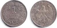 Weimarer Republik 1 Reichsmark DEUTSCHES REICH 1 Mark (J.319) 1925 A ss -