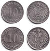 Deutsches Kaiserreich 10 Pfennig 1914-1916 Lot: DEUTSCHES REICH 2x 10 Pf... 12,80 EUR  Excl. 8,90 EUR Verzending