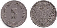 Deutsches Kaiserreich 5 Pfennig 1893 DEUTSCHES REICH 5 Pf. (J.12) 1893 G... 14,80 EUR  Excl. 8,90 EUR Verzending
