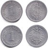 Deutsches Kaiserreich 1 Pfennig 1917 Lot: DEUTSCHES REICH 2x 1 Pf. (J.30... 9,80 EUR  Excl. 8,90 EUR Verzending