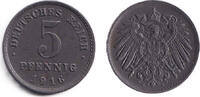 Deutsches Kaiserreich 5 Pfennig 1916 DEUTSCHES REICH 5 Pf. (J.297) 1916 ... 14,80 EUR  Excl. 8,90 EUR Verzending