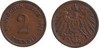 Deutsches Kaiserreich 2 Pfennig 1915 DEUTSCHES REICH 2 Pf. 1915 E (J.11)... 9,80 EUR  Excl. 8,90 EUR Verzending