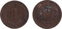 Deutsches Kaiserreich 1 Pfennig 1888 DEUTSCHES REICH 1 Pf. 1888 F (J.1) ... 29,80 EUR  Excl. 8,90 EUR Verzending