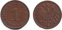 Deutsches Kaiserreich 1 Pfennig 1895 DEUTSCHES REICH 1 Pf. 1895 J (J.10)... 24,80 EUR  Excl. 8,90 EUR Verzending