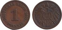 Deutsches Kaiserreich 1 Pfennig 1897 DEUTSCHES REICH 1 Pf. 1897 F (J.10)... 19,80 EUR  Excl. 8,90 EUR Verzending