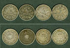 Deutsches Kaiserreich 1/2 Mark 1906-1909 Lot: Deutsches Reich 4x 1/2 Mar... 14,00 EUR  Excl. 8,90 EUR Verzending