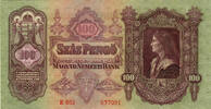 Banknoten 100 Pengö UNGARN / HUNGARY 100 Pengö 1930 I -