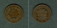 Alle Welt 2 1/2 Cent LUXEMBURG 2 1/2 Centimes 1854 ss -