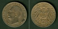 Deutsches Kaiserreich 3 Mark BADEN 1909 G ss-vz -